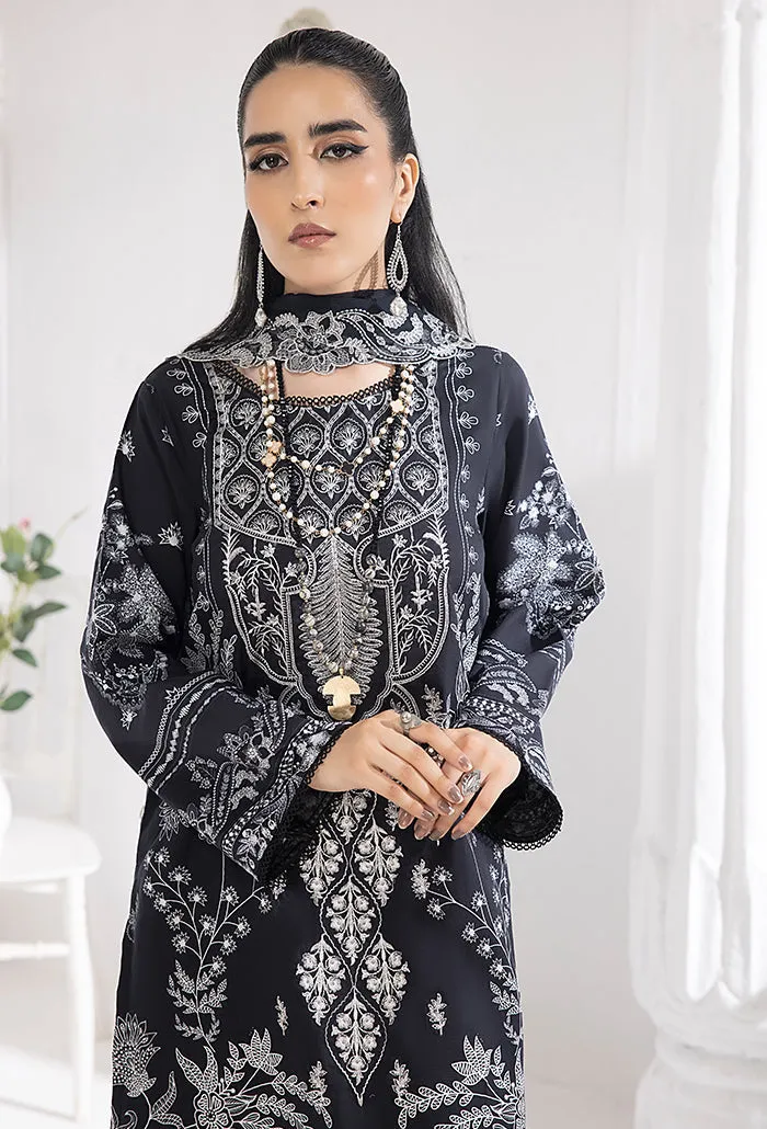 HumDum Monochrome Printed Lawn Collection – DN-03