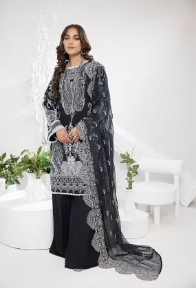 HumDum Monochrome Printed Lawn Collection – DN-06