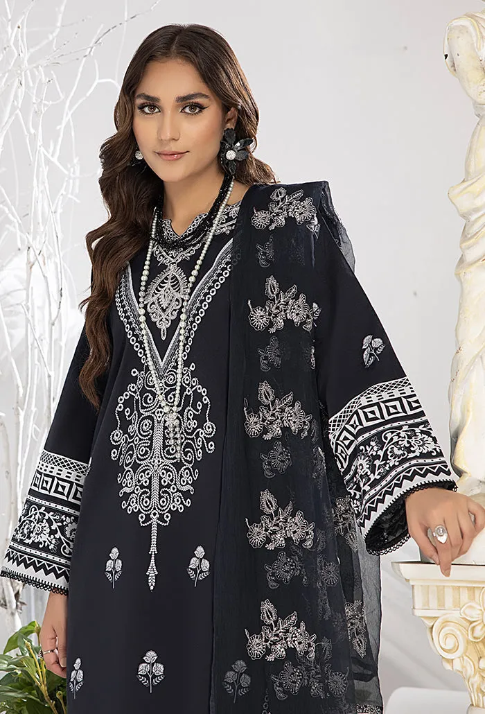 HumDum Monochrome Printed Lawn Collection – DN-10