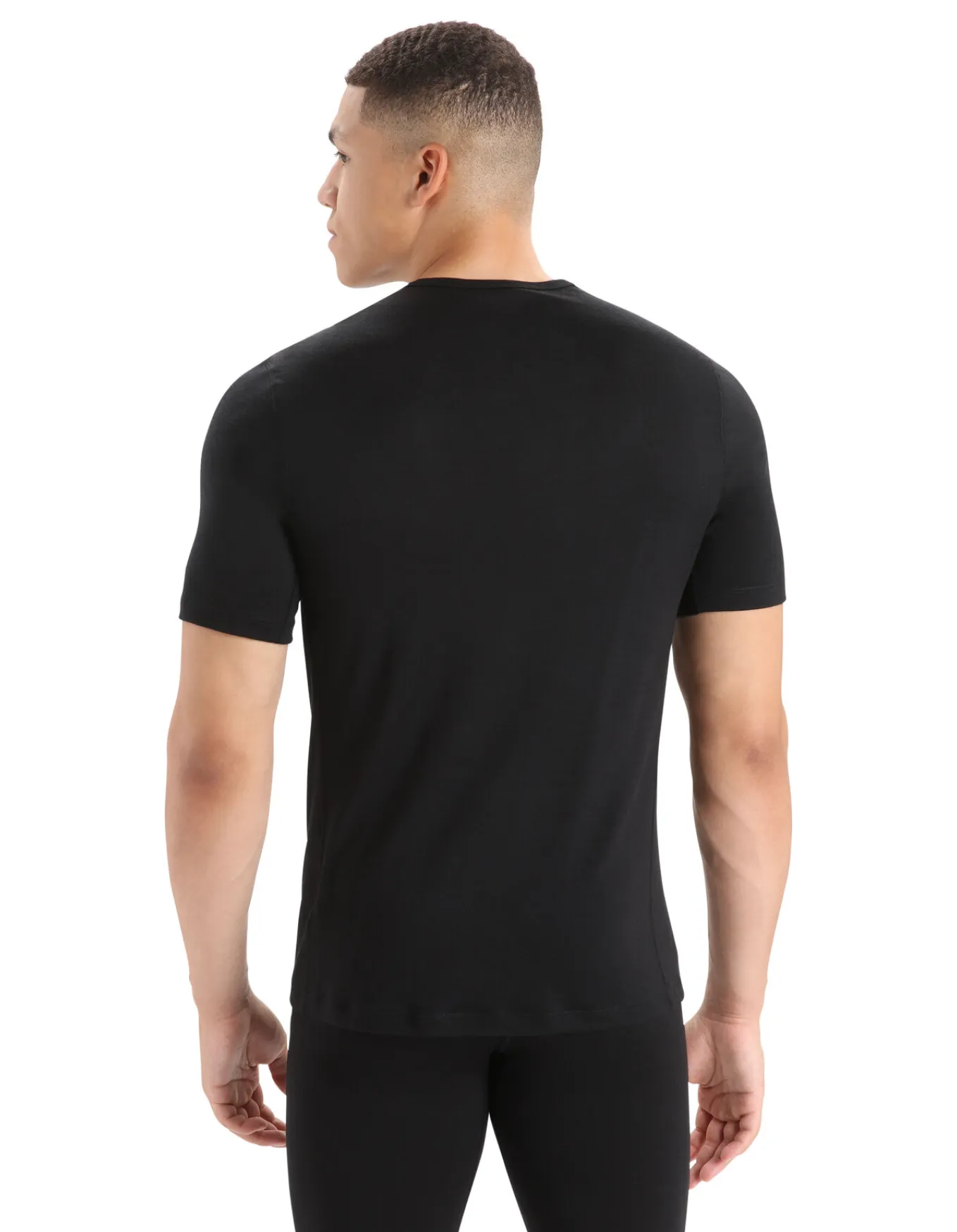 Icebreaker Mens Merino 200g Oasis Short Sleeve Thermal Top