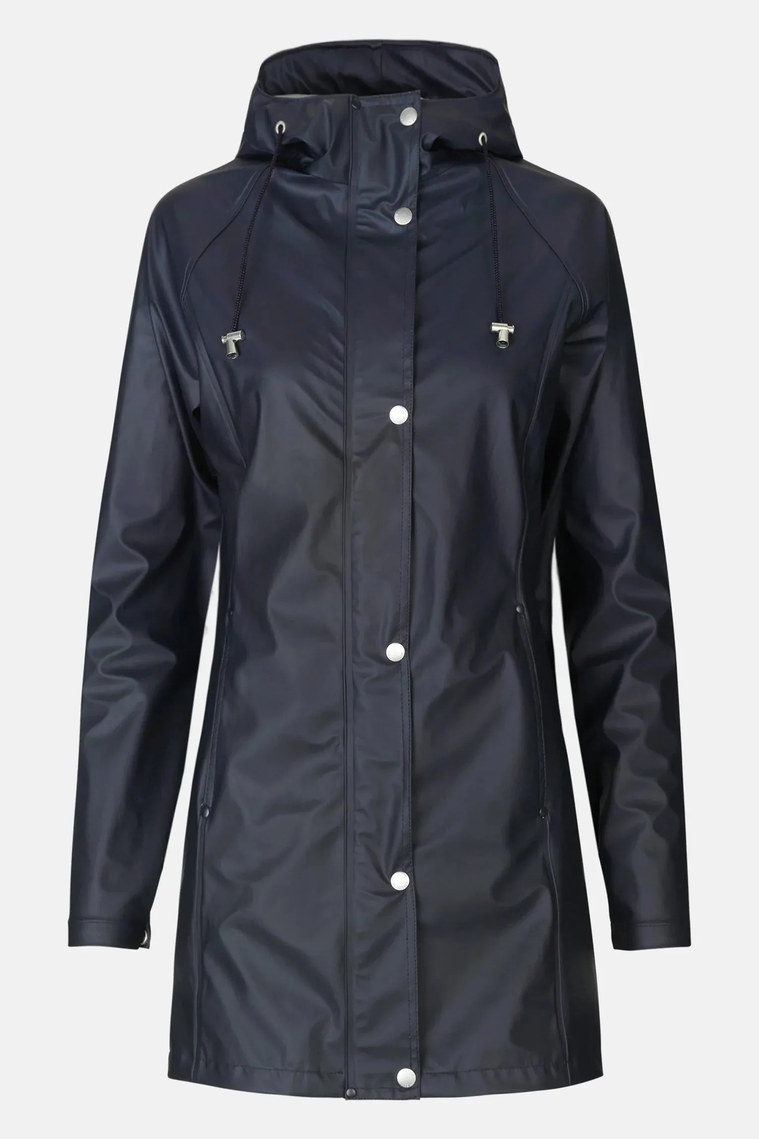 ILSE JACOBSEN RAIN87 MID LENGTH COAT | Dark Indigo