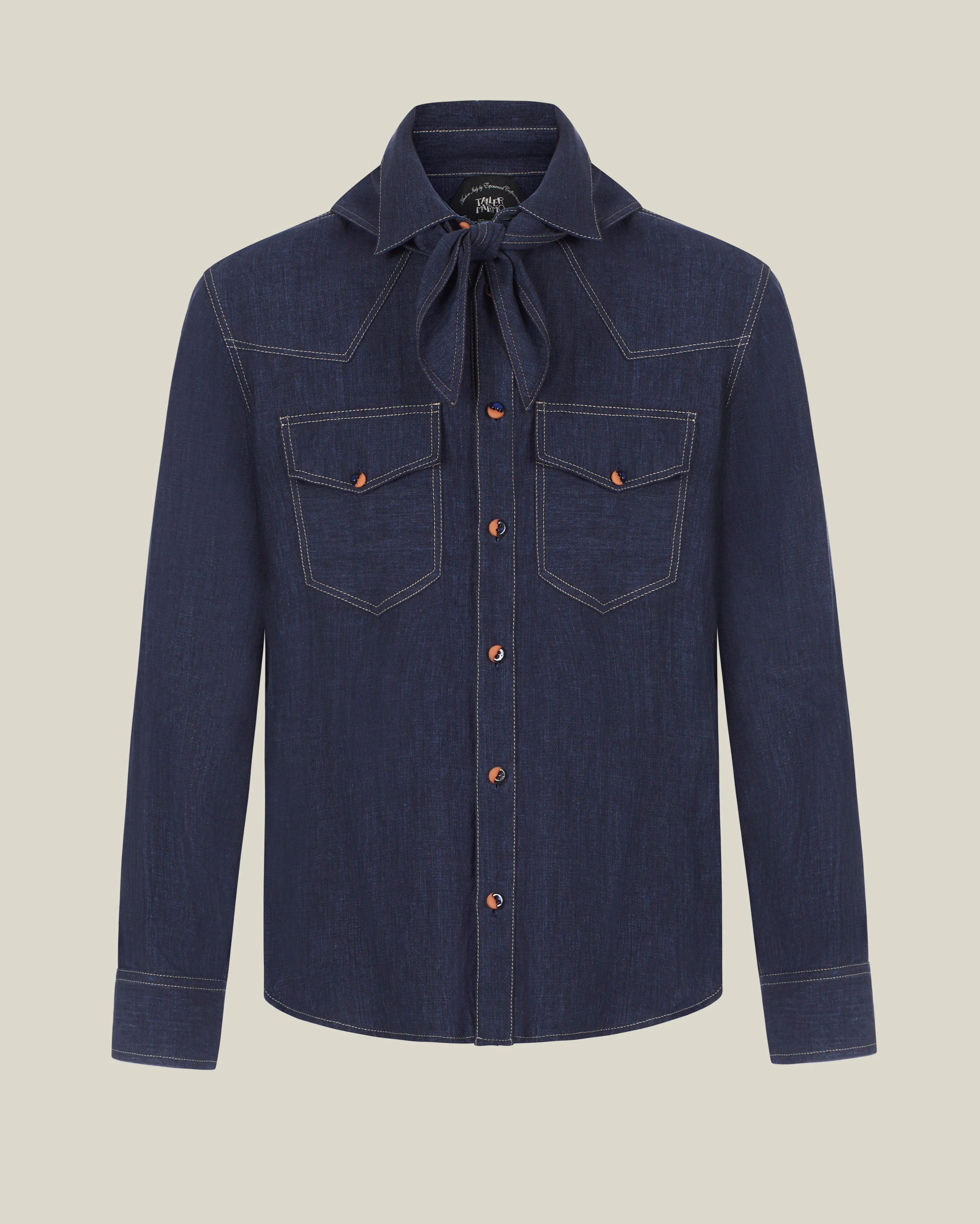 L'Avvocato Overshirt in Indigo