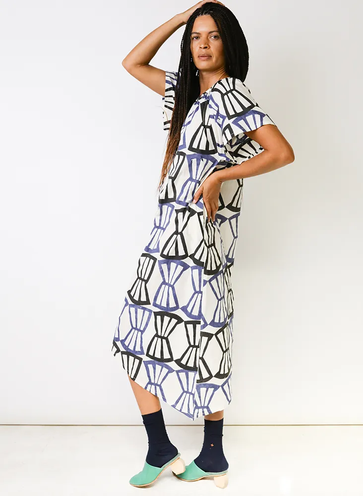 Leta Dress, bialetti print