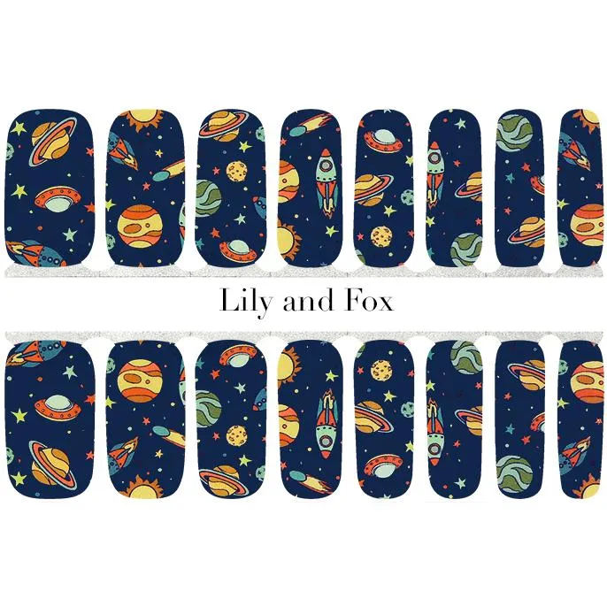 Lily And Fox - Nail Wrap - Astro Girl