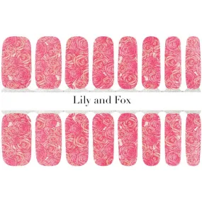 Lily and Fox - Nail Wrap - La Vie En Rose