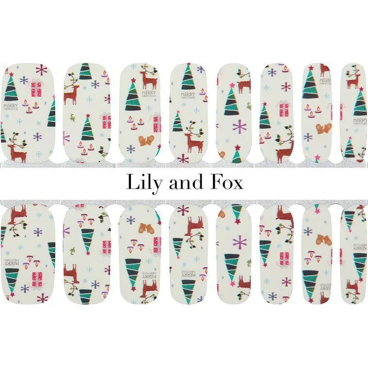 Lily And Fox - Nail Wrap - Reindeer Games