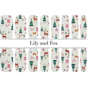 Lily And Fox - Nail Wrap - Reindeer Games