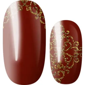 Lily and Fox - Nail Wrap - Velvet Damasque