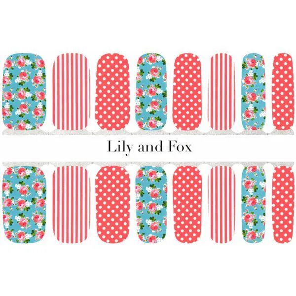 Lily and Fox - Nail Wrap - You're My Sweet Heart