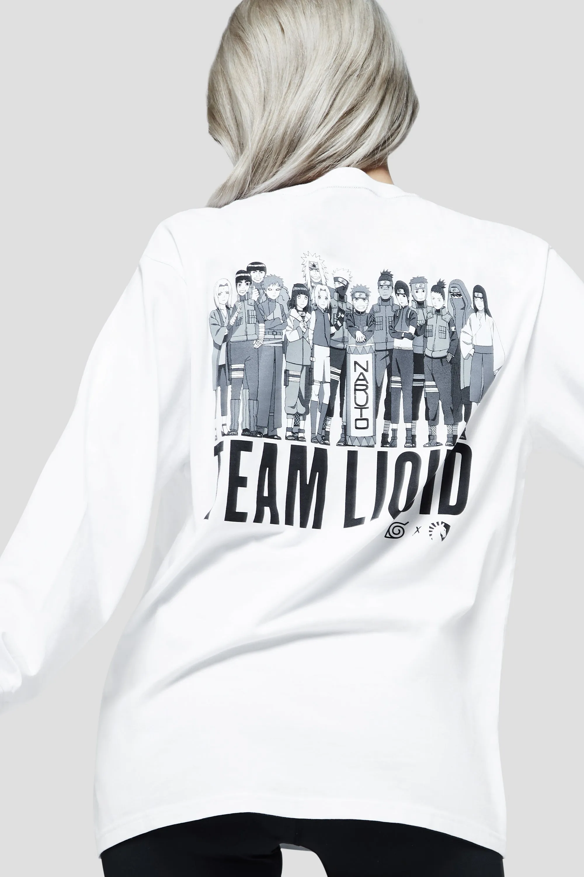 LIQUID x NARUTO LEAF VILLAGE LONG SLEEVE TEE