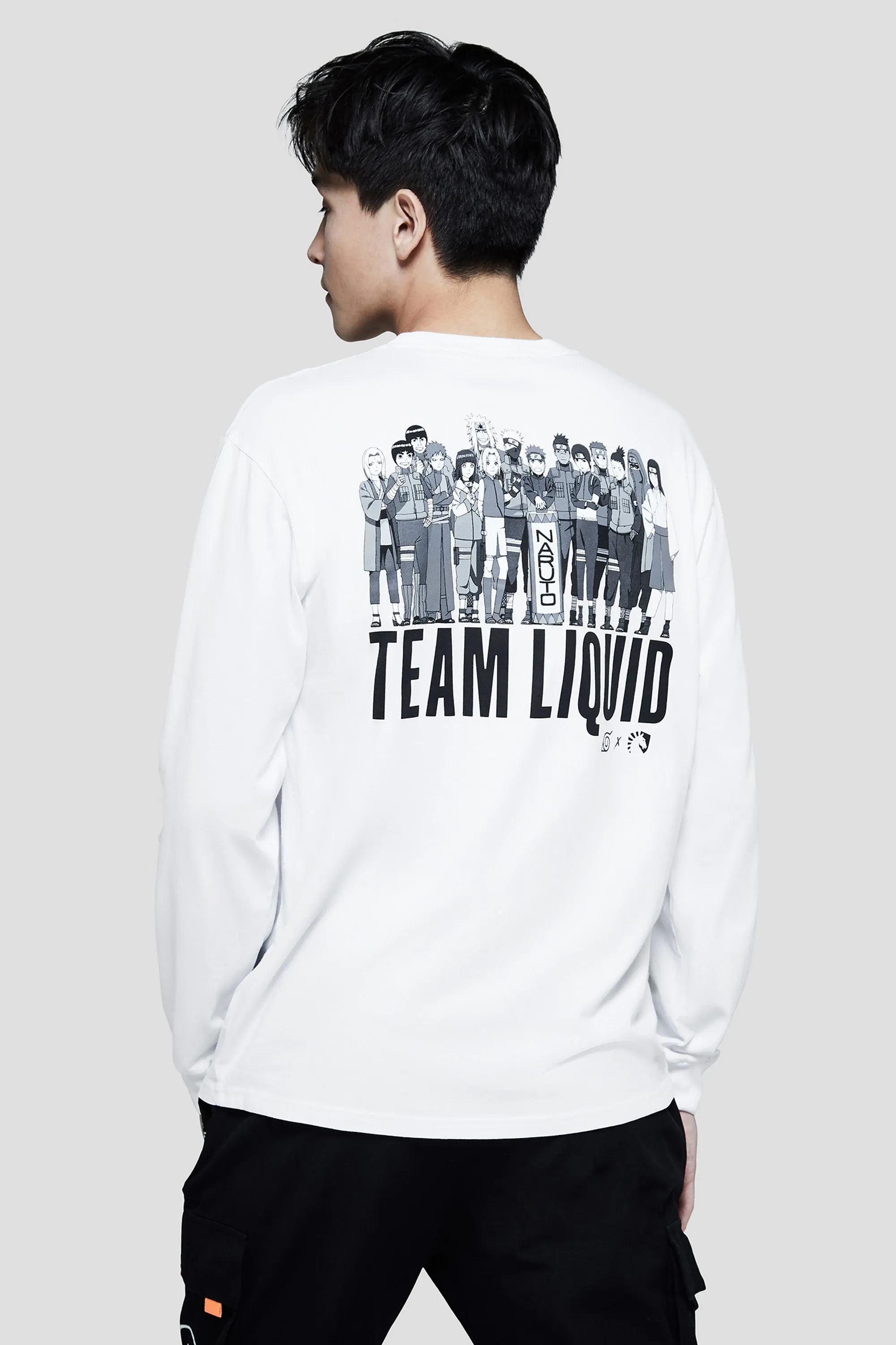 LIQUID x NARUTO LEAF VILLAGE LONG SLEEVE TEE