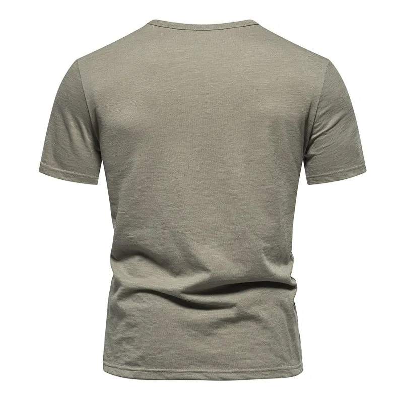 Men V-Neck Short Sleeves T-Shirt