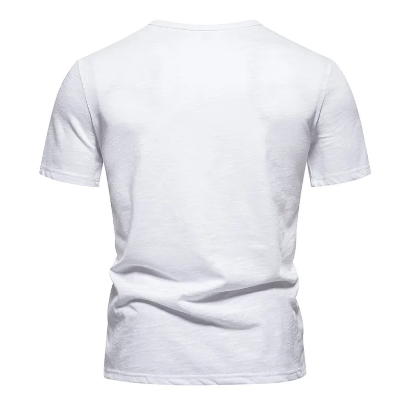 Men V-Neck Short Sleeves T-Shirt