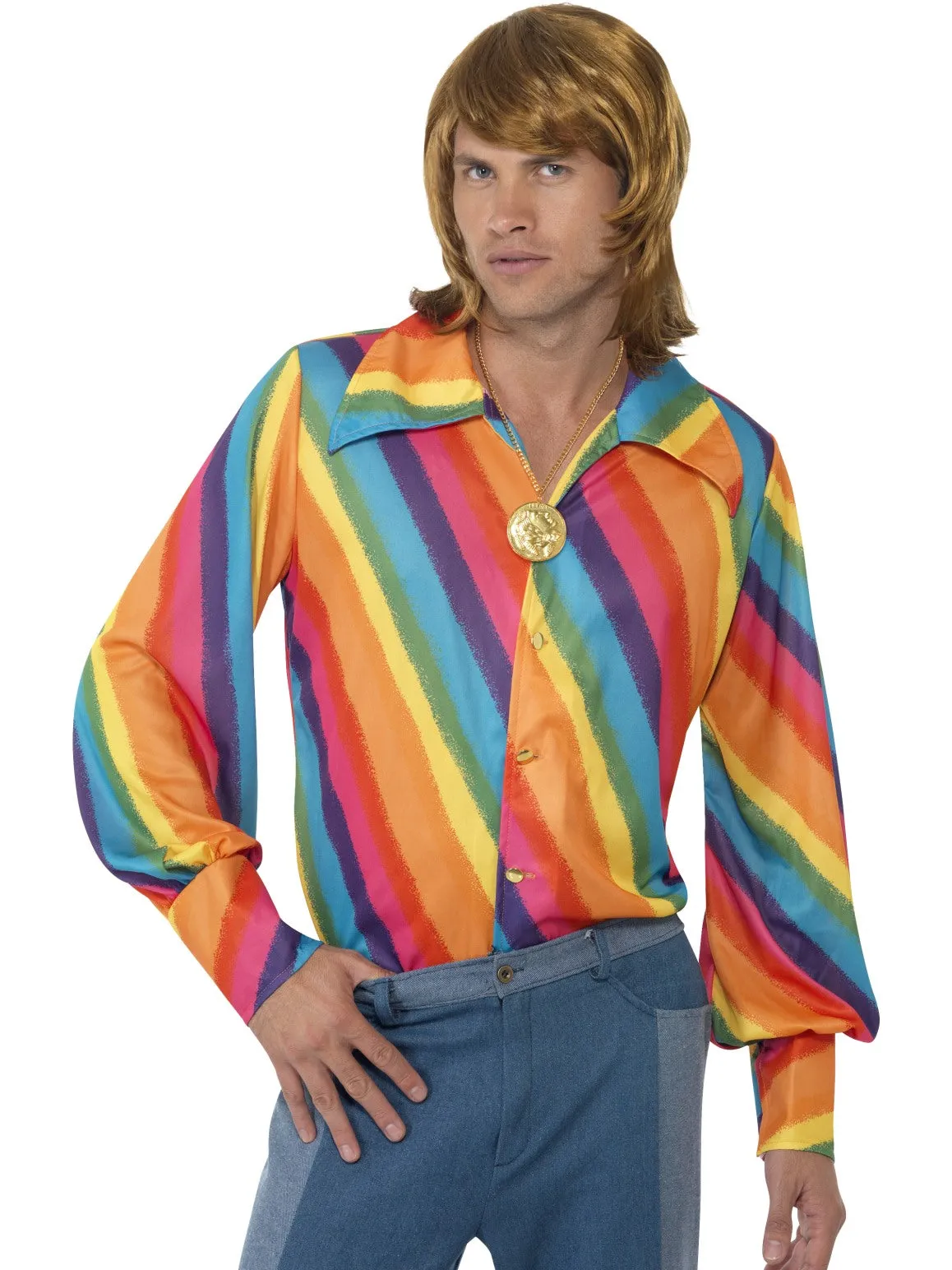 Mens Costume - 70s Colour Shirt