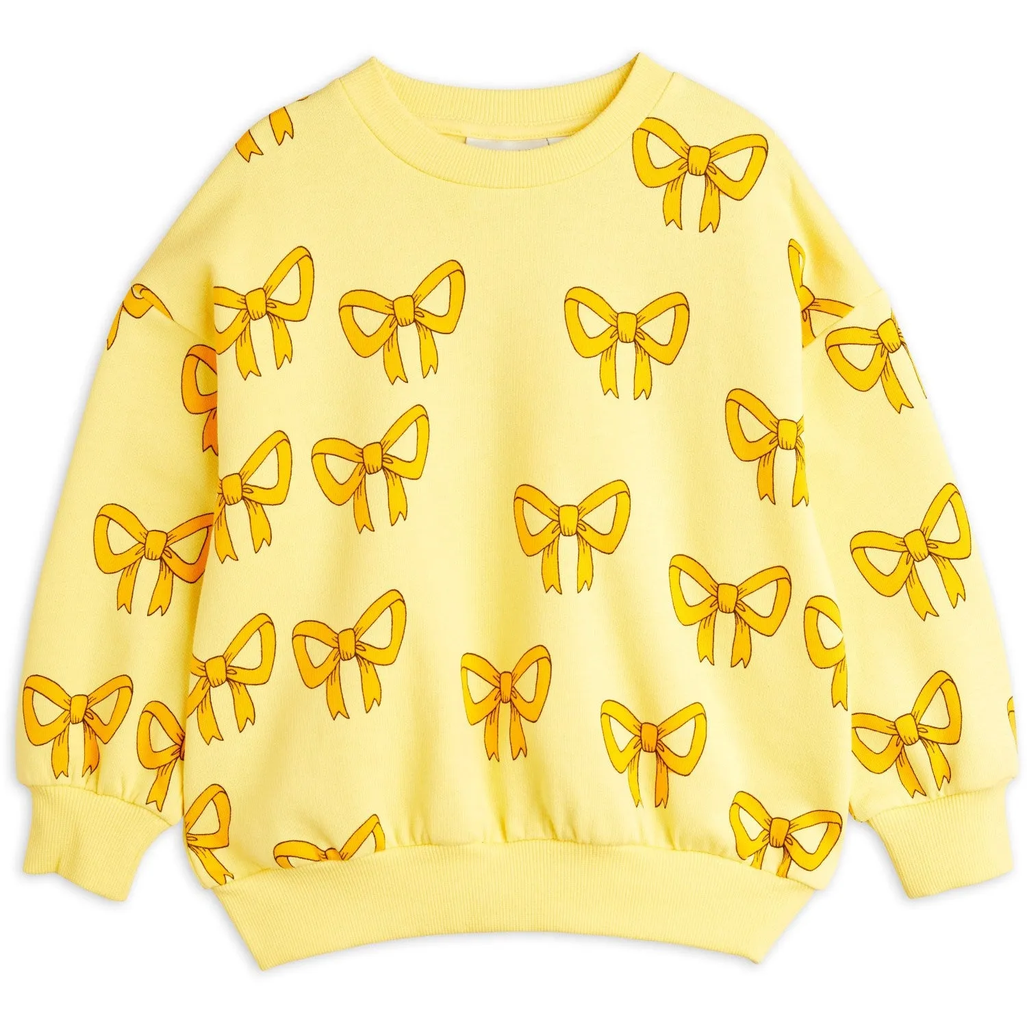 Mini Rodini Yellow Bow Aop Sweatshirt