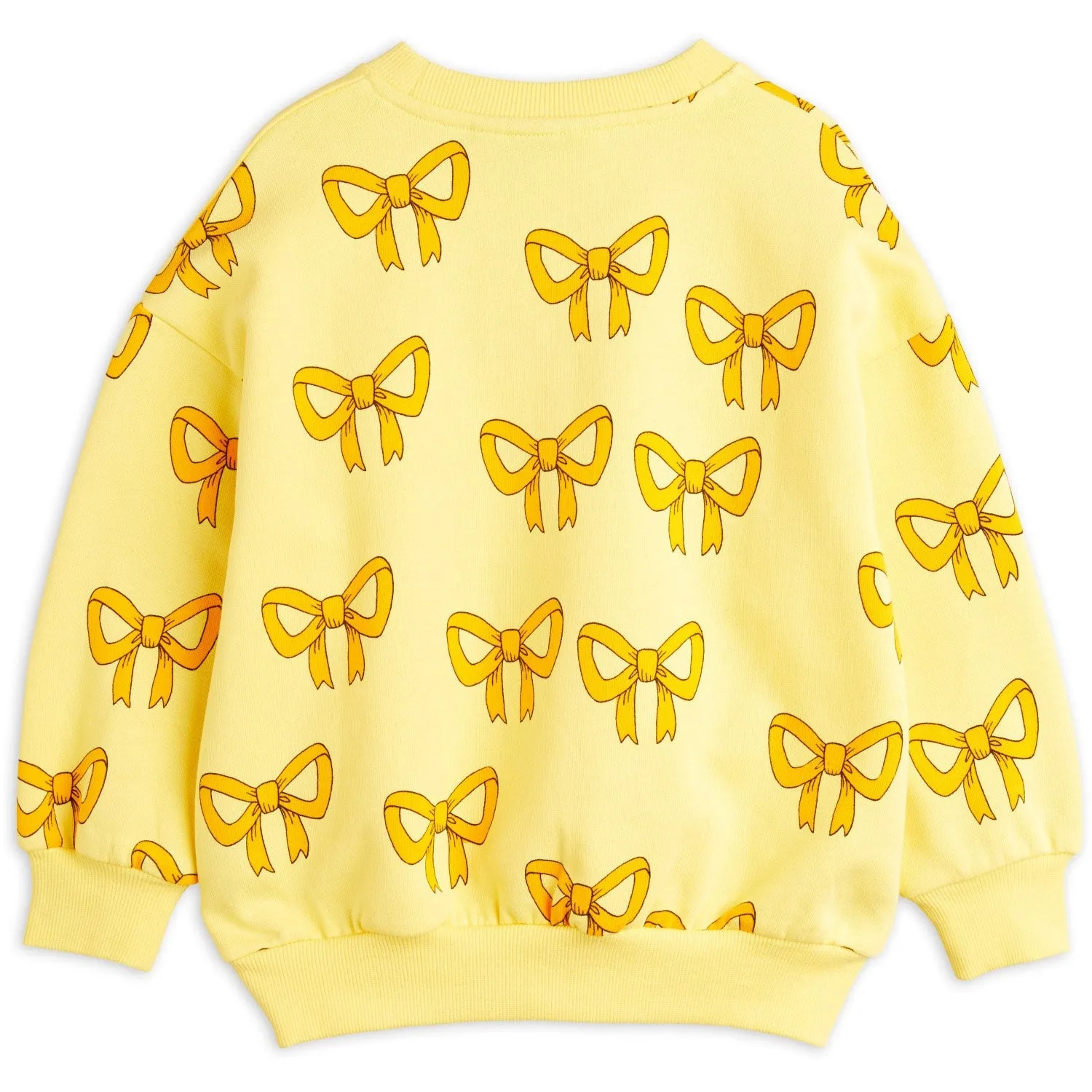 Mini Rodini Yellow Bow Aop Sweatshirt