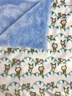 MINKY BLANKETS 5' X 6'