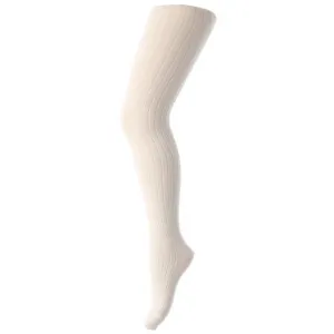 MP Cotton Rib Tights Offwhite