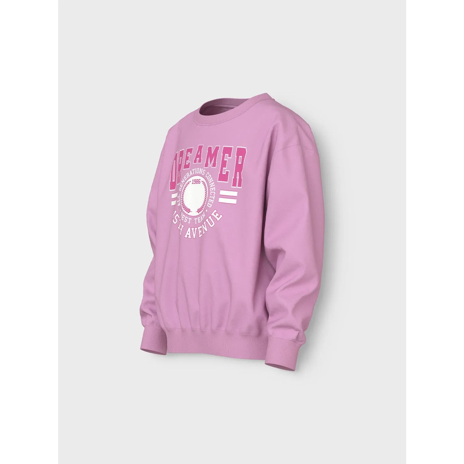 Name It Pastel Lavender Dreamer Viloui Crewneck