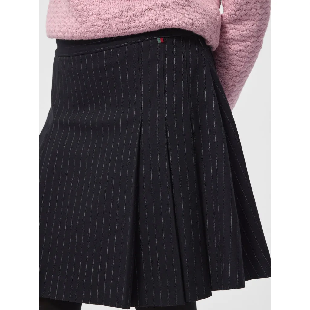 Nester Skirt - Navy Stripe