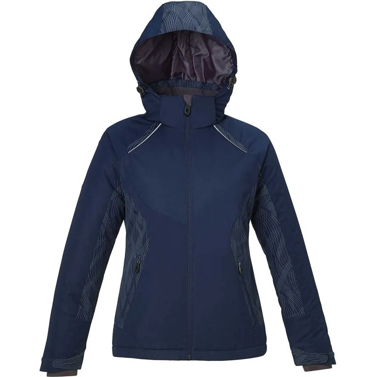 North End Women's Night Linear Insulated Jacket with Print