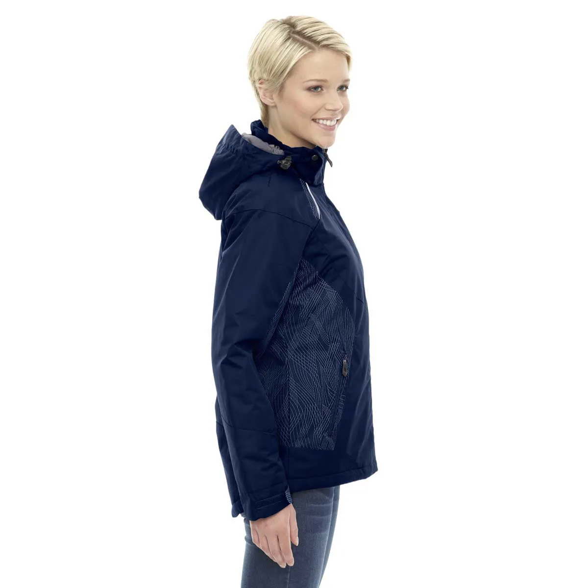 North End Women's Night Linear Insulated Jacket with Print