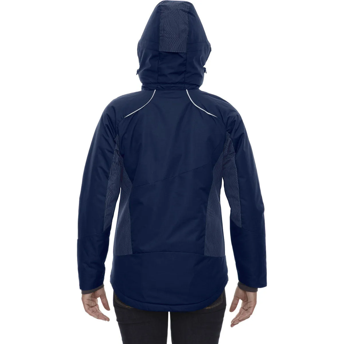 North End Women's Night Linear Insulated Jacket with Print