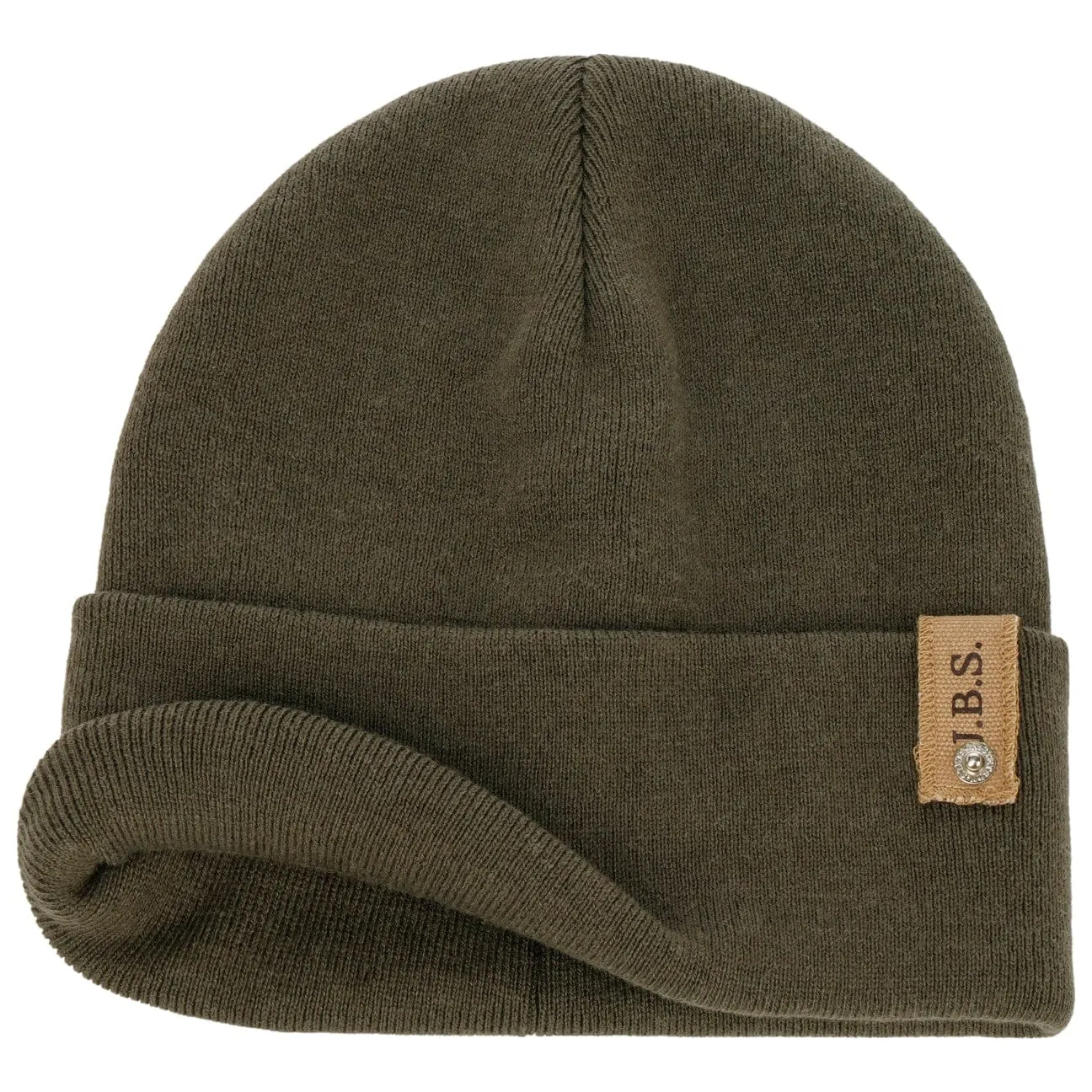 Organic Cotton Merino Beanie With Cuff by Stetson