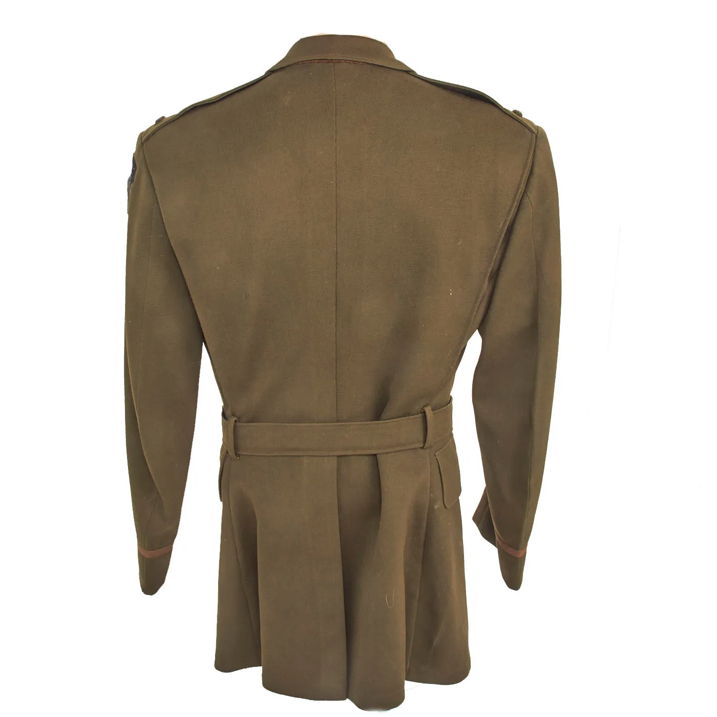 Original U.S. WWII 101st Airborne Division Class A Uniform Coat Featuring British Made Bullion Insignia - Featured in Heroes in our Midst Volume 3