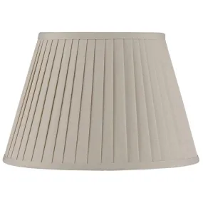 Pacific Lifestyle Taupe Poly Cotton Knife Pleat Shade 30cm