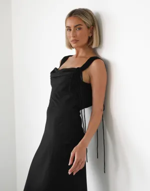 Pichola Maxi Dress (Black)