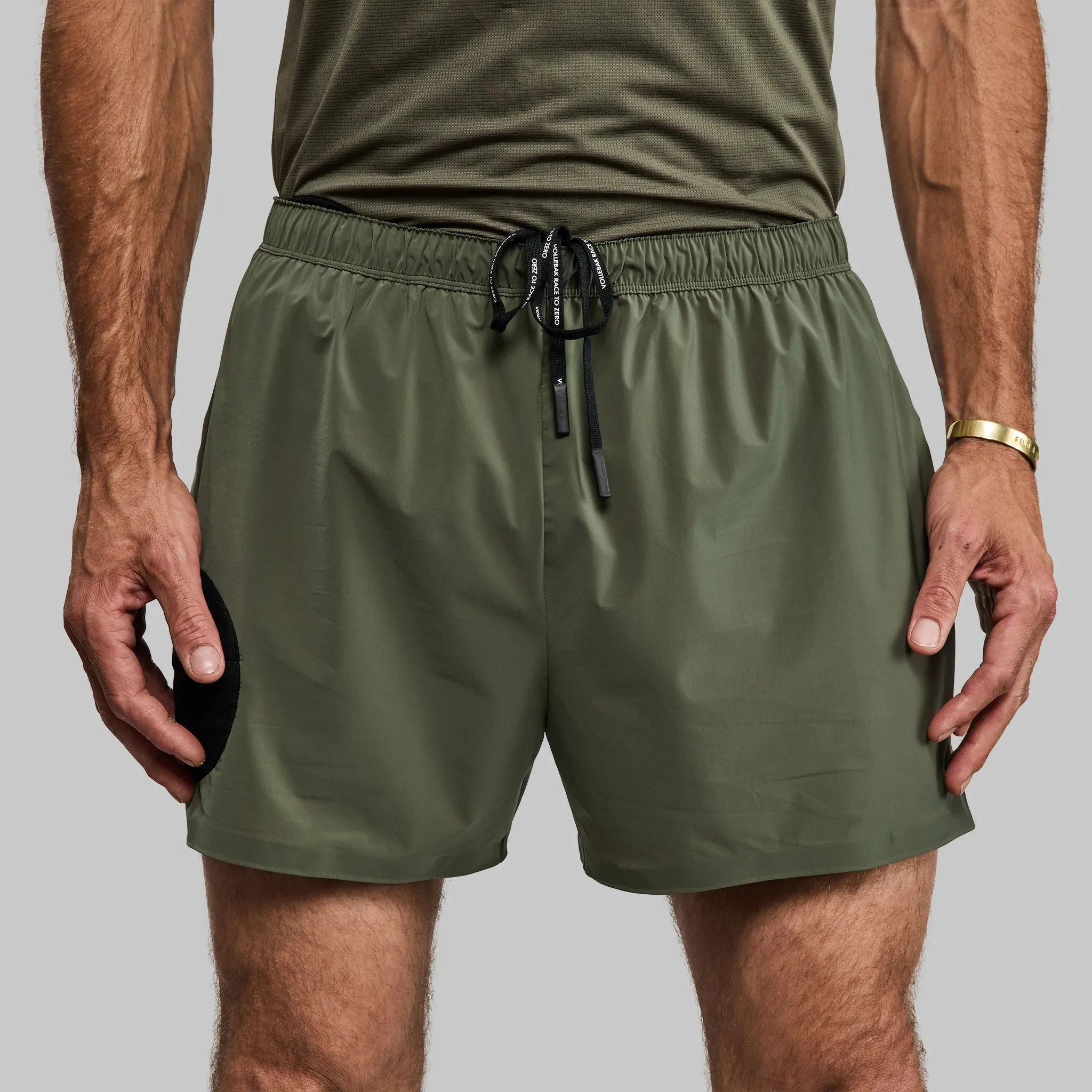 Race to Zero Shorts. Khaki edition