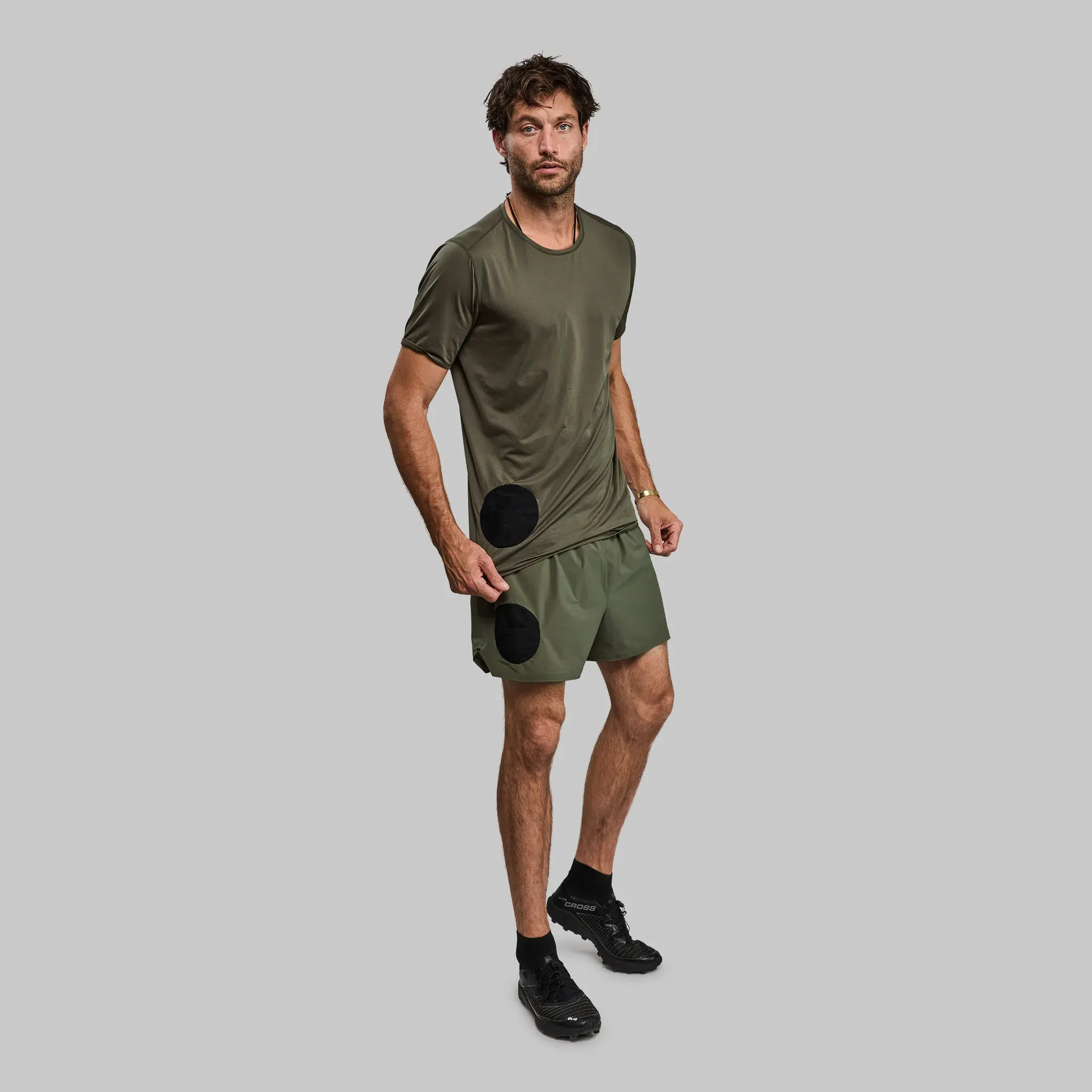 Race to Zero Shorts. Khaki edition