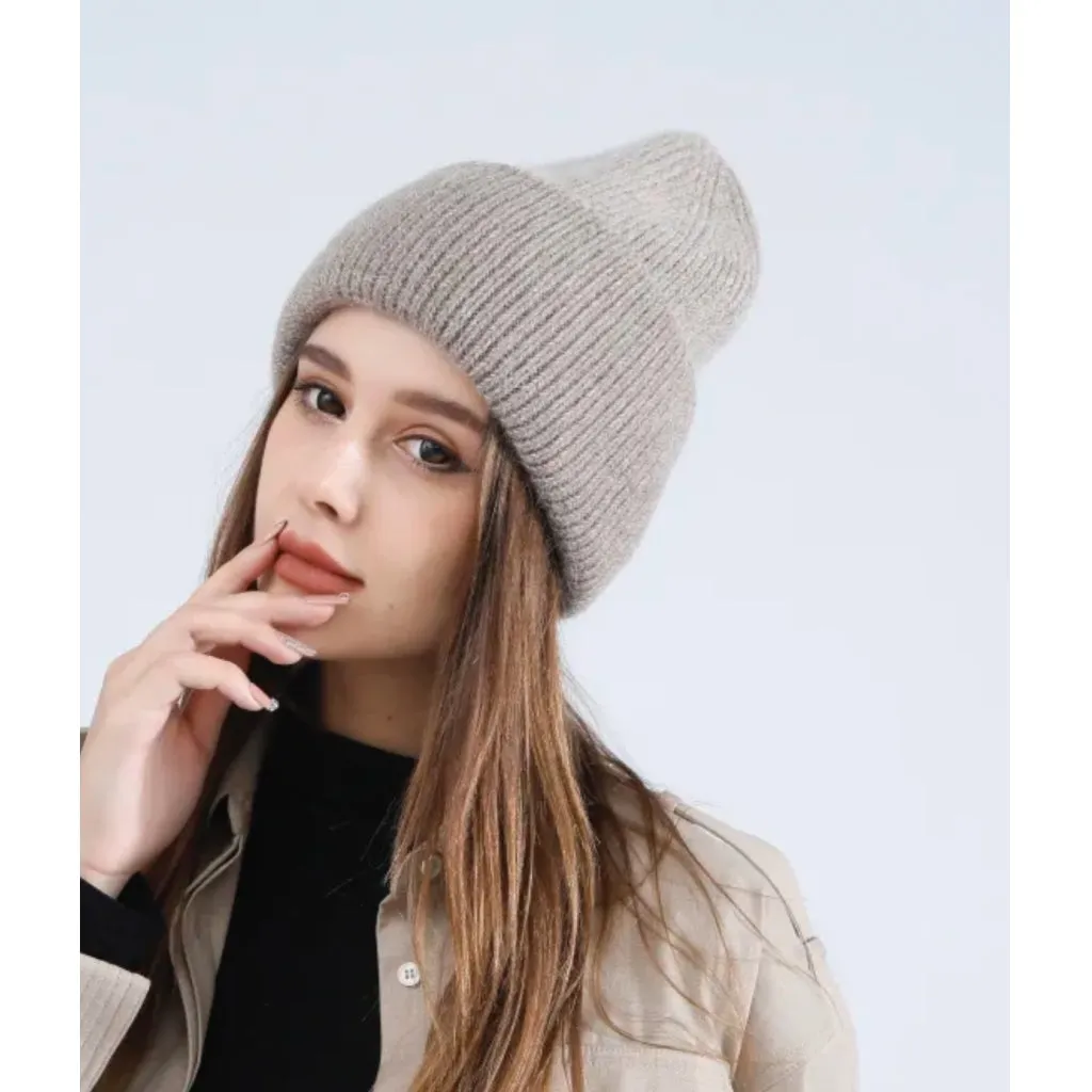 Raja Knit hat - Taupe