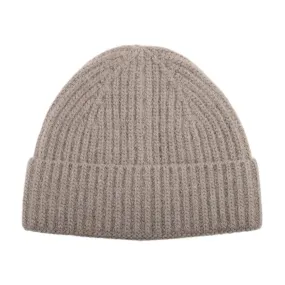 Rib Knit hat - Taupe