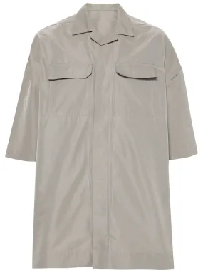 RICK OWENS STRAP-DETAIL SHIRT