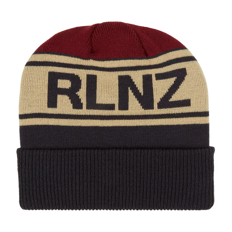 Ridgeline RLNZ Knitted Beanie Hat Navy Multi