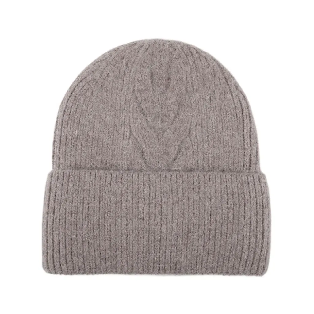 Rosa Knit hat - Taupe