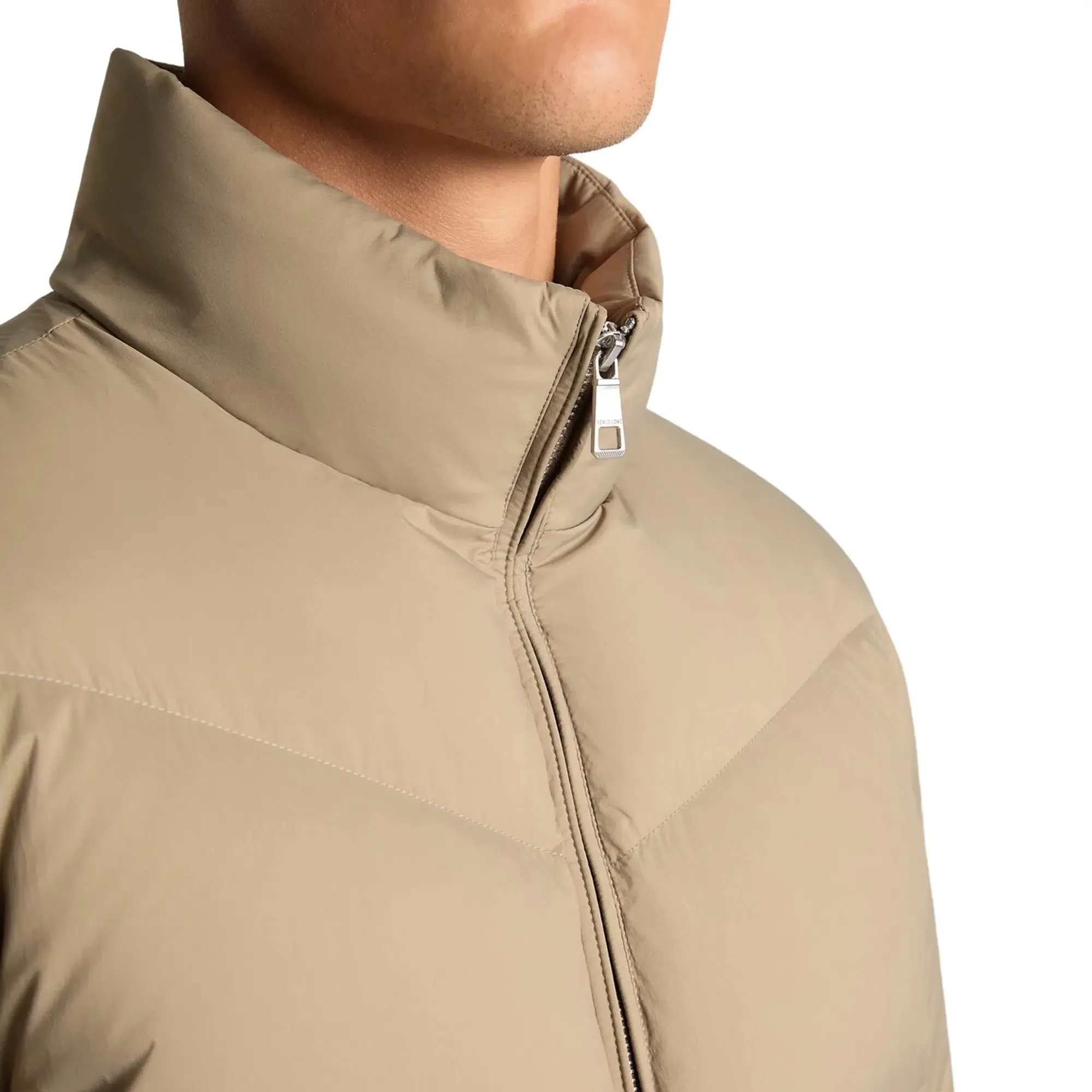 Ryker Taupe Padded Coat