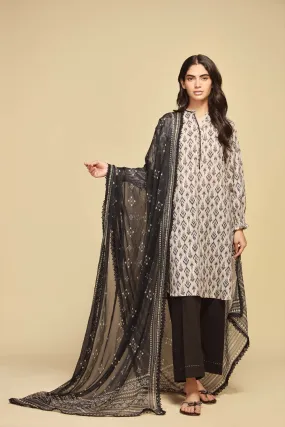 Sahar Monochrome Lawn Collection – SBW-23-03