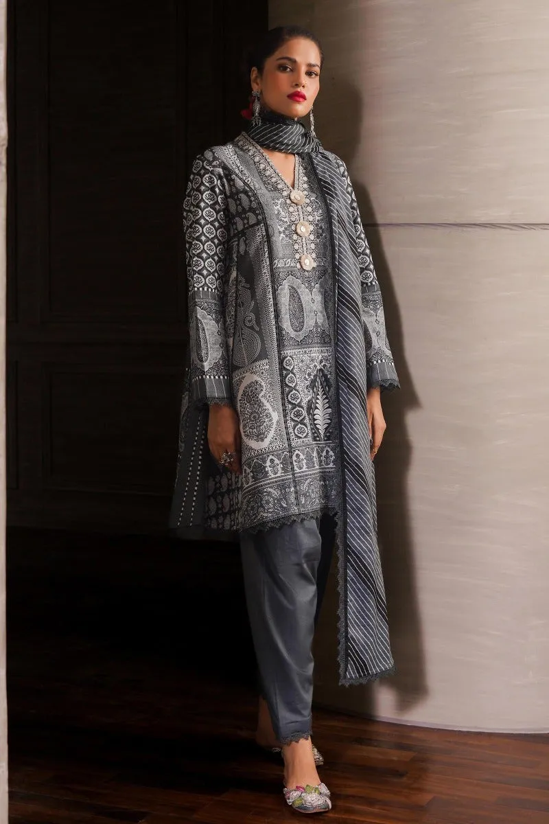 Sana Safinaz Mahay Winter Collection 2023 – H232-001A-BQ