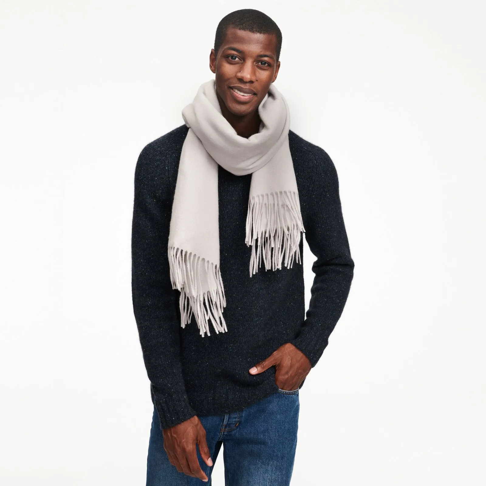 Signature Cashmere Solid Scarf