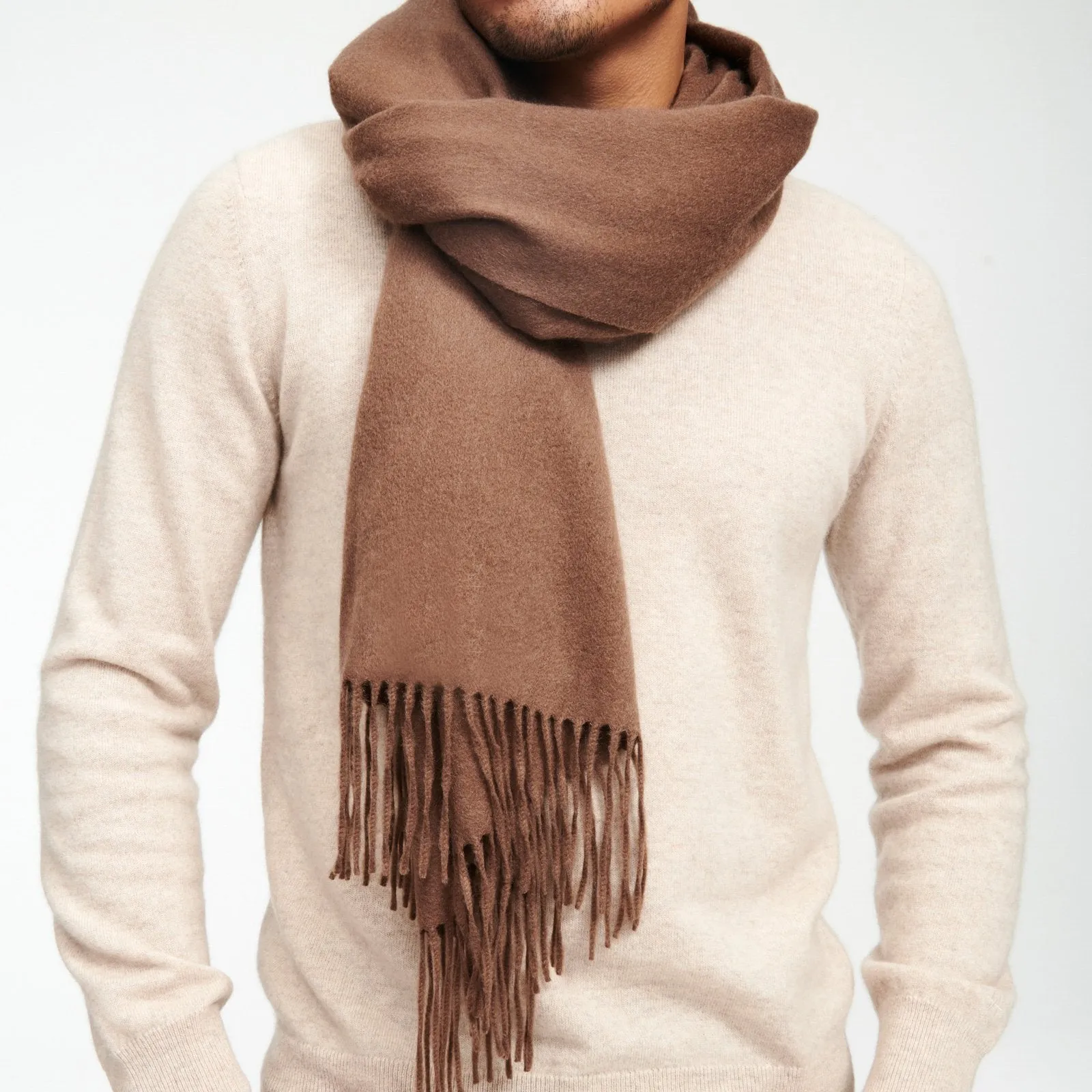 Signature Cashmere Solid Scarf