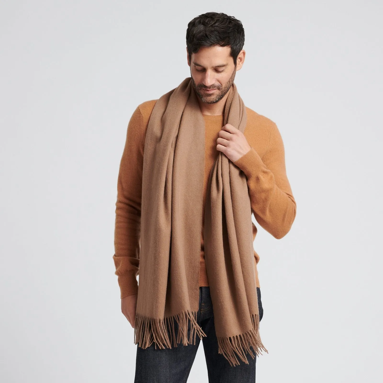 Signature Cashmere Solid Scarf