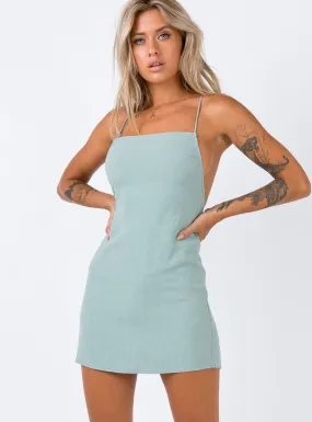 Sinclair Mini Dress Sage