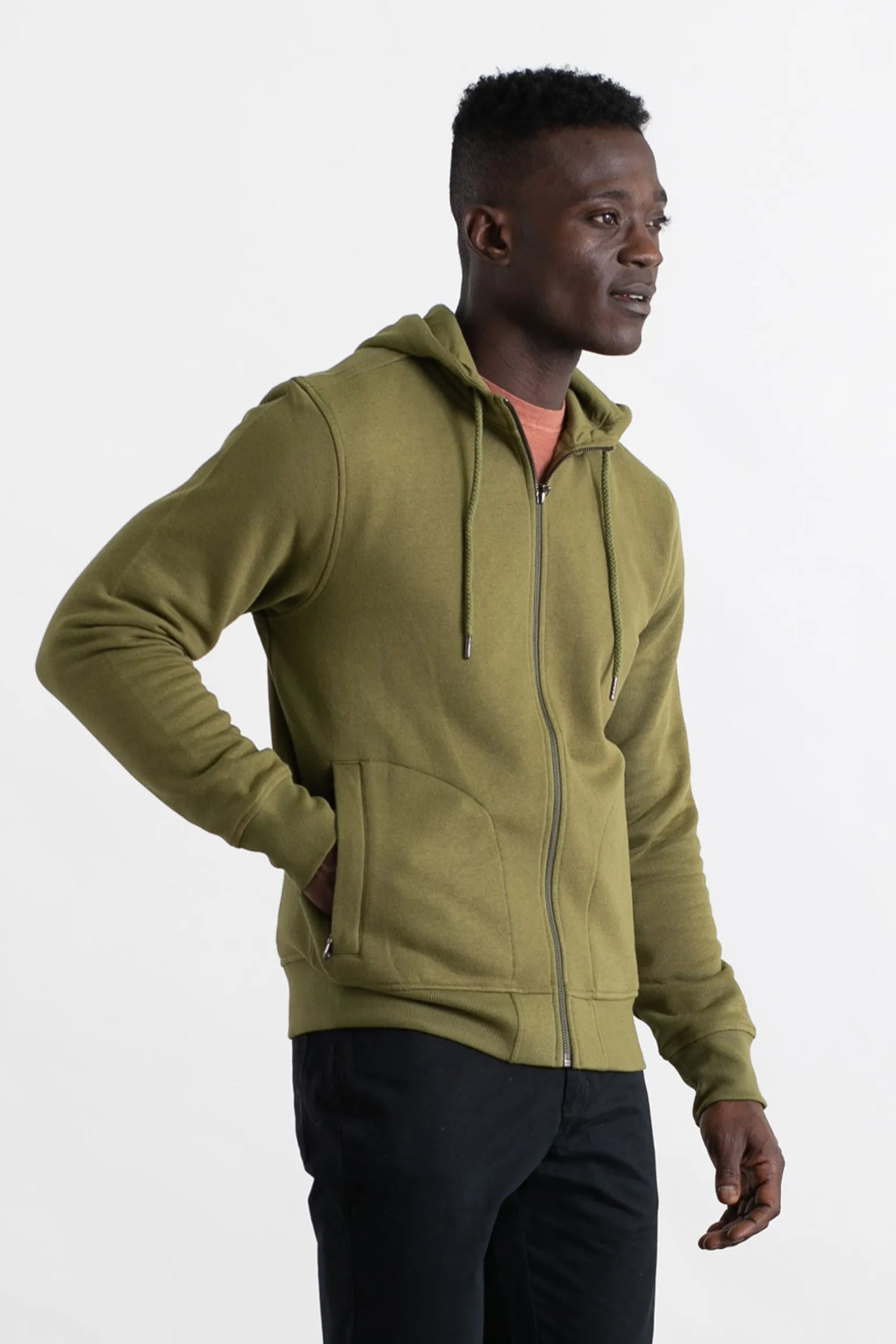 Strand Hoodie / Olive