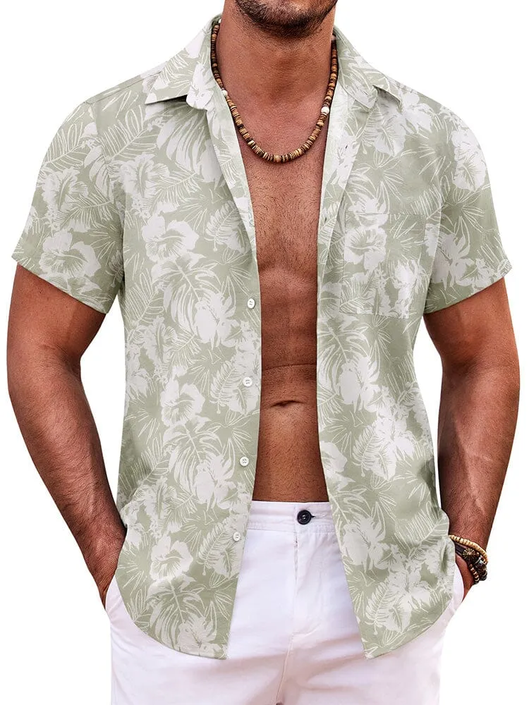 Summer Beach Floral Print Shirt (US Only)