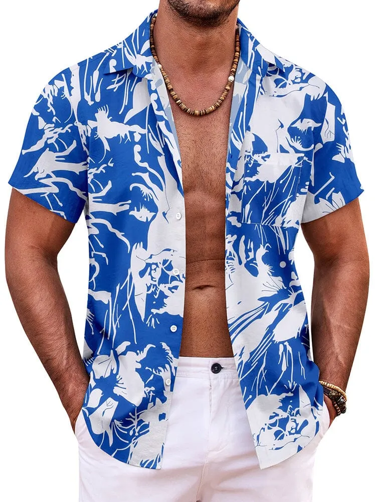 Summer Beach Floral Print Shirt (US Only)