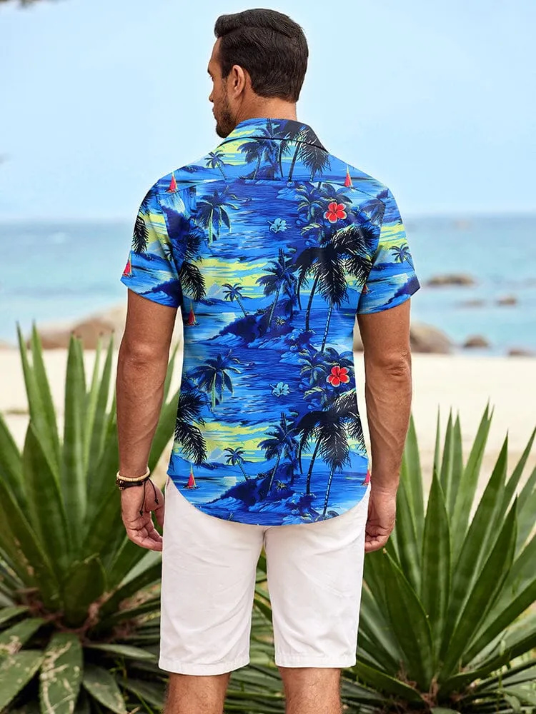 Summer Beach Floral Print Shirt (US Only)