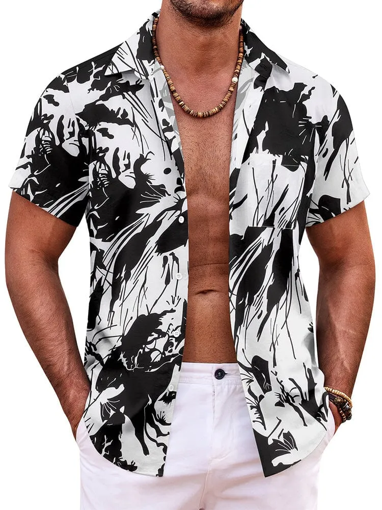 Summer Beach Floral Print Shirt (US Only)